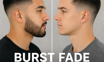 Burst fade vs drop fade haircut