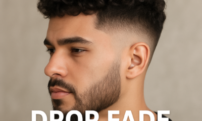 Drop fade for curly hair