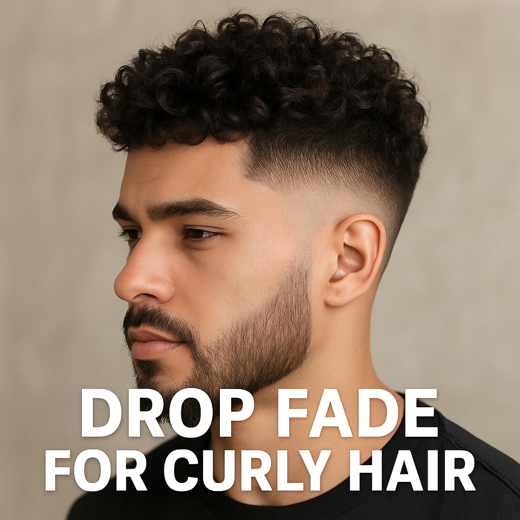 Drop fade for curly hair