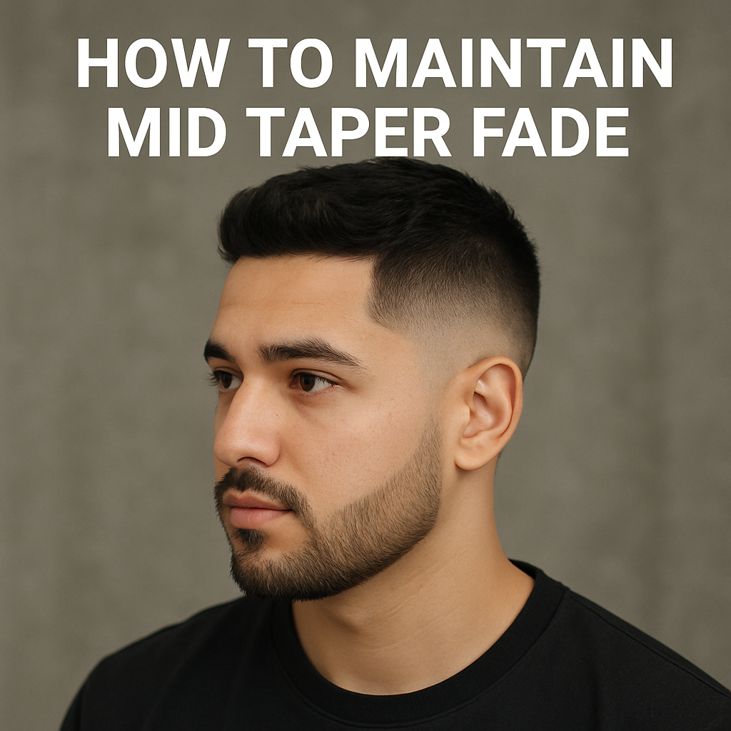 How to maintain mid taper fade