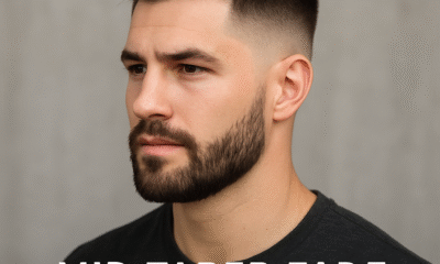 Mid Taper Fade with Beard Styles