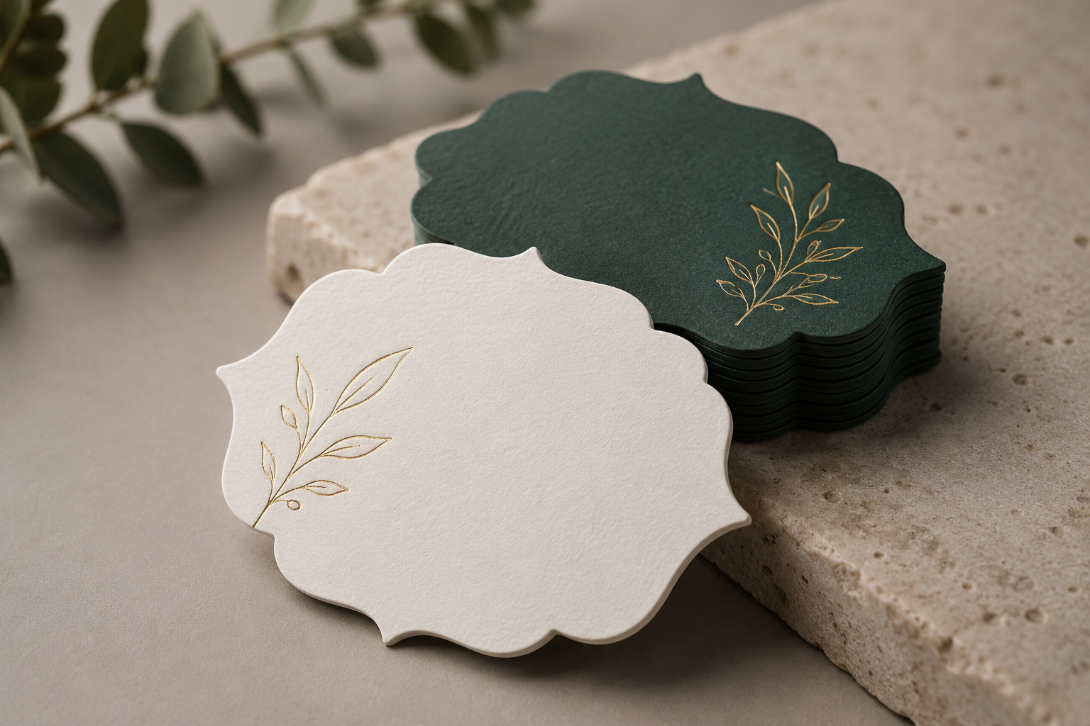 Die Cut Business Cards