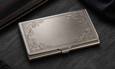 Engraved Business Card Holder