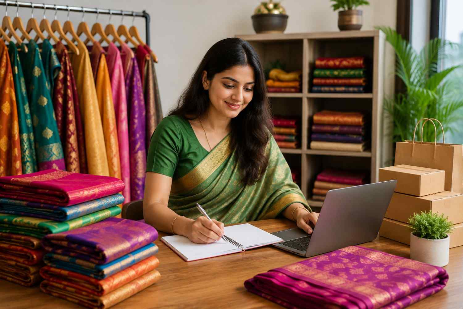 How to Start a Saree Business