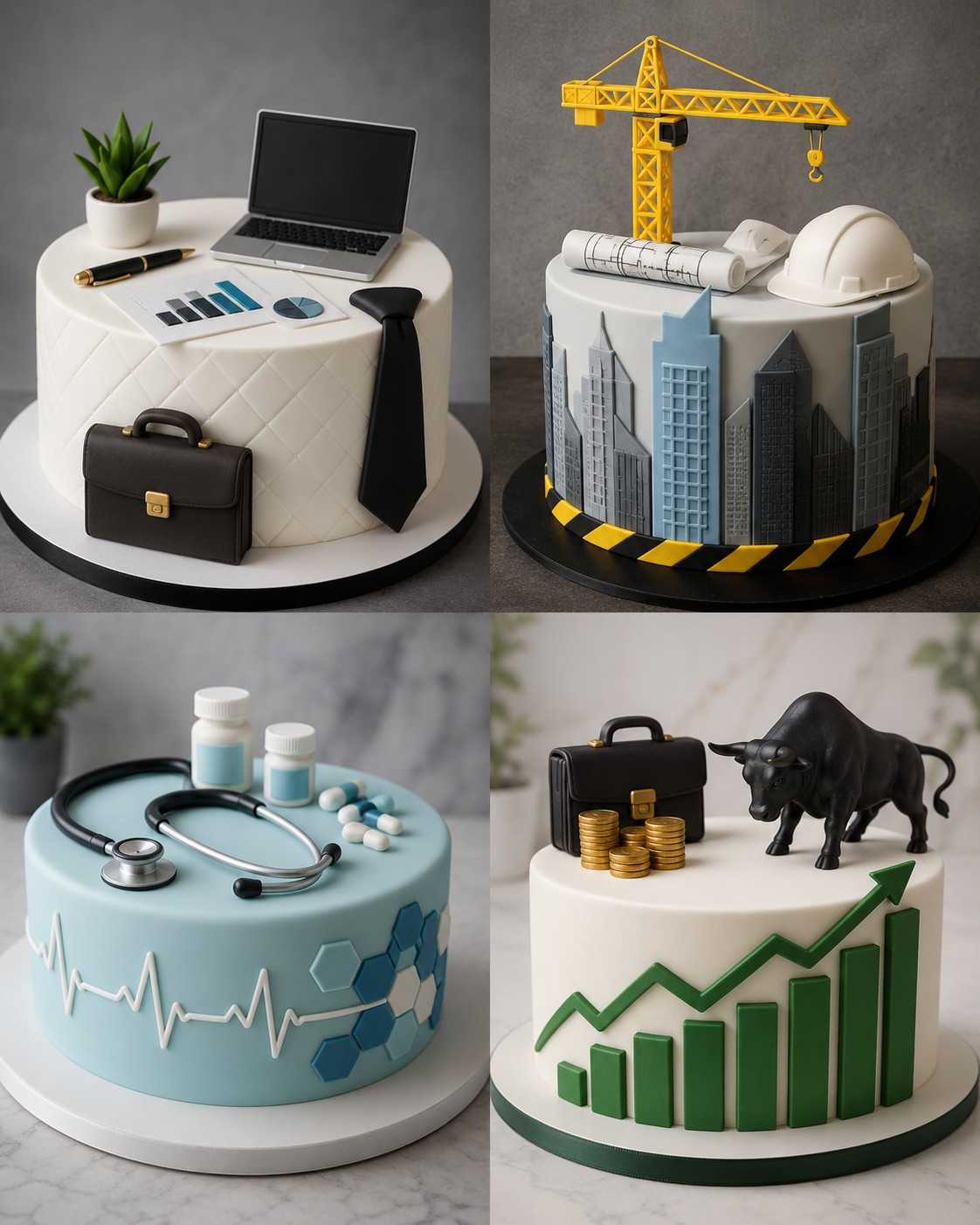 Business Theme Cakes
