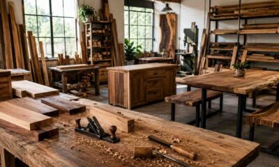 Wood Business Cards