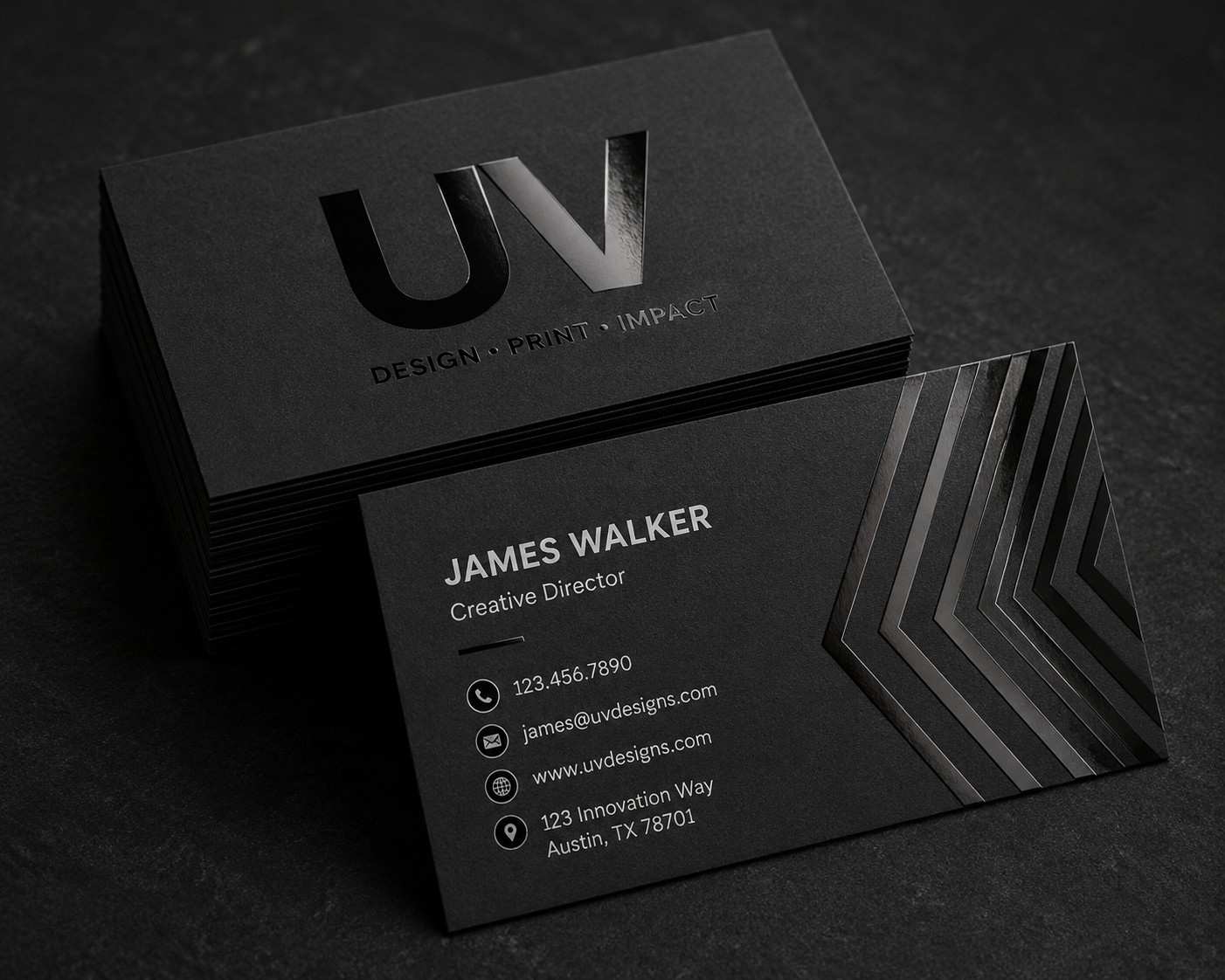 UV Business Cards